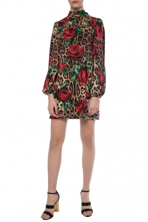 Tie neck dress, zdjęcie 2 Tie neck dress od Dolce & Gabbana